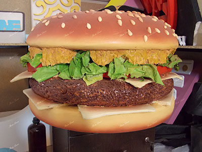 ماکت تبلیغاتی همبرگر