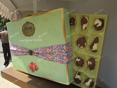 ماکت تبلیغاتی جعبه شکلات