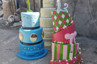 ماکت تبلیغاتی کیک تولد و عروسی