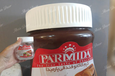 ماکت تبلیغاتی شکلات پارمیدا